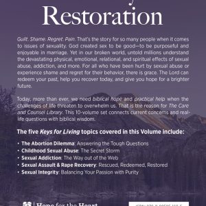 The Care & Counsel Library – Vol. 9 Sexuality & Restoration